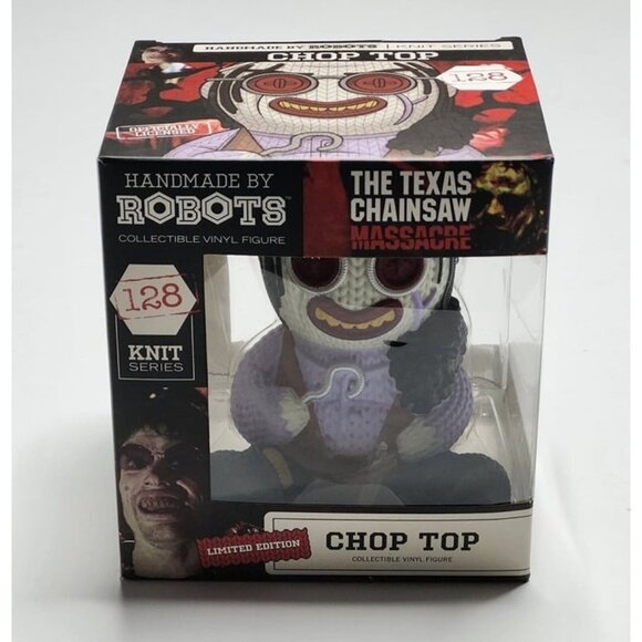 The Texas Chainsaw Massacre Chop Top Handmade by Robots Vinyl Figure - Picture 5 of 8